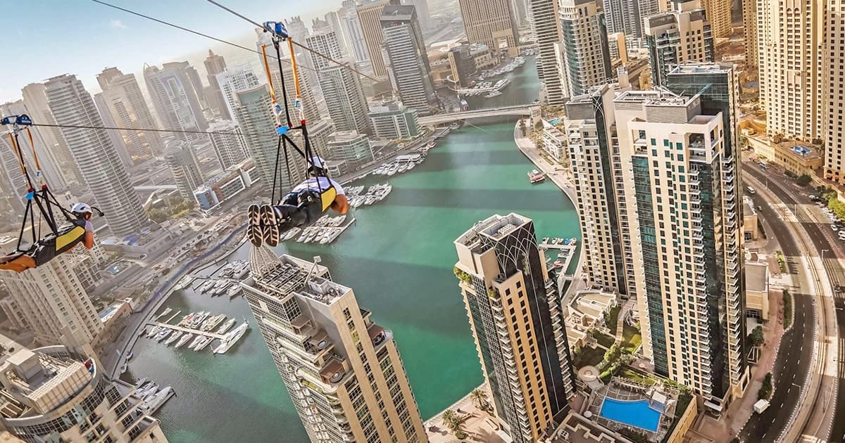 Tyrolienne Dubai